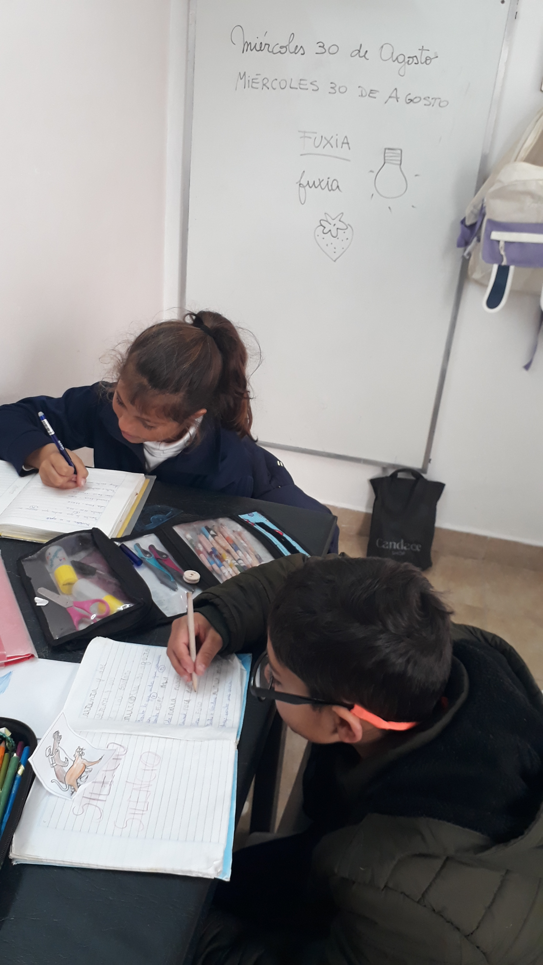 Ejercicios cognitivos en el CET El Solar Uruguay